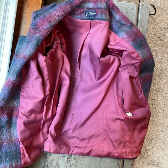 Vintage mohair blazer | size 10 - Picture 6 of 9